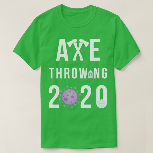 Ax Throwing 2020 T-shirt (Design voorkant)