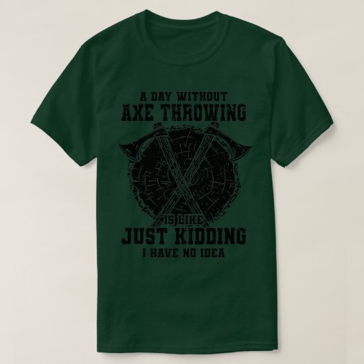 Ax Throwing 8 T-shirt (Design voorkant)
