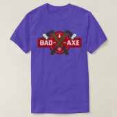 Ax Throwing Bad Ax Throw  Hatchet Tossing T-shirt (Design voorkant)