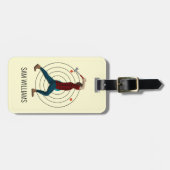 Ax Throwing Bagagelabel (Voorkant horizontaal)