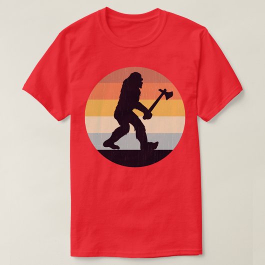Ax Throwing Big Foot 3 T-shirt (Design voorkant)