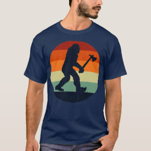 Ax Throwing Big Foot 4 T-shirt