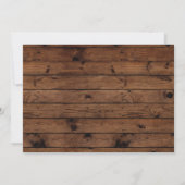 Ax Throwing Birthday Photo Wood Lumberjack Pset Kaart (Achterkant)