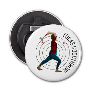 Ax Throwing Button Flesopener