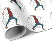 Ax Throwing Cadeaupapier (Rol Hoek)