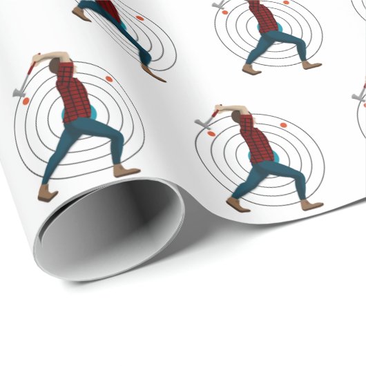 Ax Throwing Cadeaupapier (Rol Hoek)