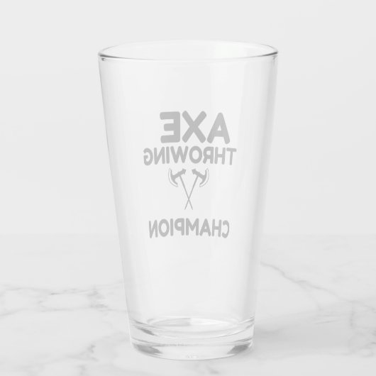 AX THROWING CHAMPION GLAS (Achterkant)