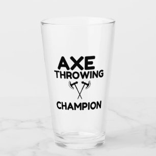 AX THROWING CHAMPION GLAS