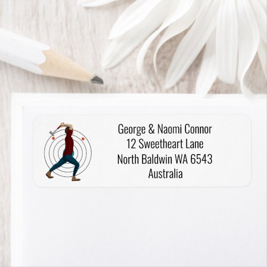 Ax Throwing Etiket (Insitu)