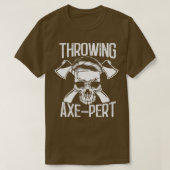 Ax Throwing Expert Thrower Game Hatchet House Cla T-shirt (Design voorkant)