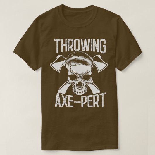 Ax Throwing Expert Thrower Game Hatchet House Cla T-shirt (Design voorkant)