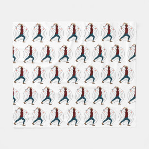 Ax Throwing Fleece Deken