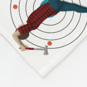 Ax Throwing Fleece Deken (Hoek)