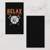 Ax Throwing Gezegde Woodarbeider Joke Ax Thrower Visitekaartje (Voorkant / Achterkant)