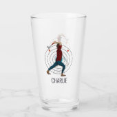 Ax Throwing Glas (Achterkant)