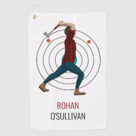 Ax Throwing Golfhanddoek