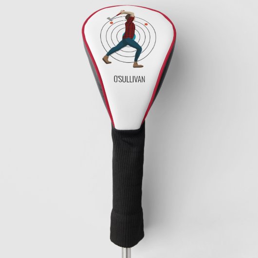 Ax Throwing Golfheadcover (Voorkant)