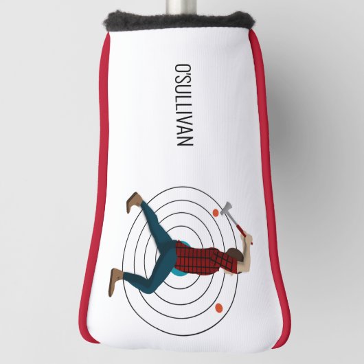 Ax Throwing Golfheadcover (Draai 90)