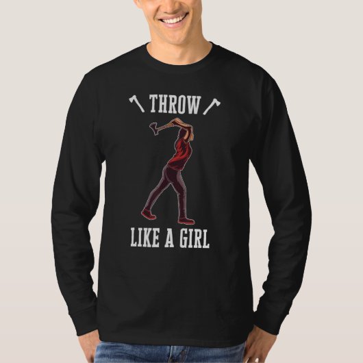 Ax Throwing Hatchet 1 T-shirt (Voorkant)