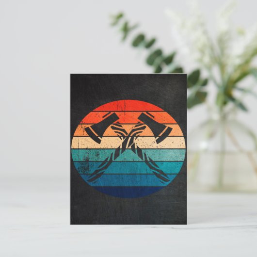 Ax Throwing Hatchet Kaart (Staand voorkant)