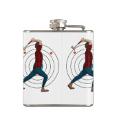 Ax Throwing Heupfles (Achterkant)