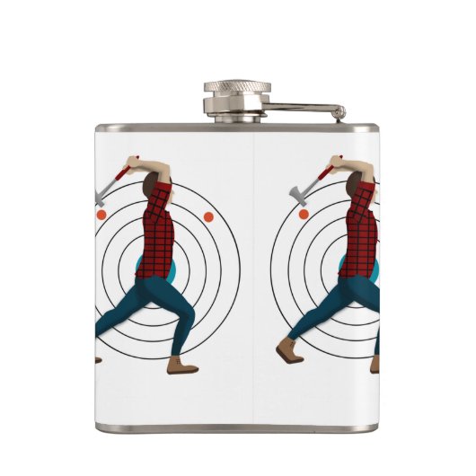 Ax Throwing Heupfles (Achterkant)