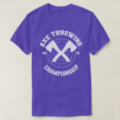 Ax Throwing Kampioenschap T-shirt (Design voorkant)