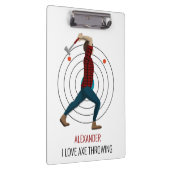 Ax Throwing Klembord (Rechts)