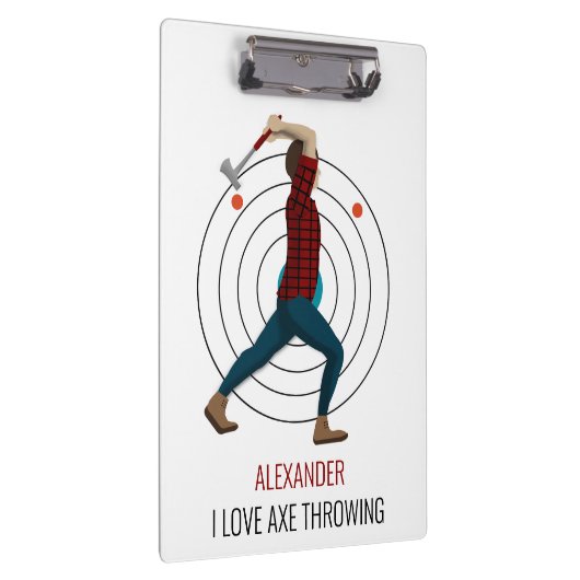 Ax Throwing Klembord (Rechts)