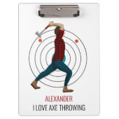 Ax Throwing Klembord (Voorkant)