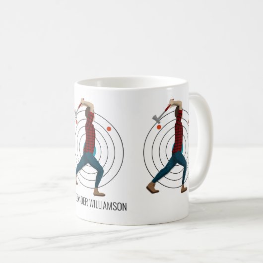 Ax Throwing Koffiemok (Voorkant rechts)