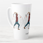 Ax Throwing Latte Mok (Linkerhoek)