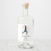 Ax Throwing Likeurfles Etiket (Voorkant)