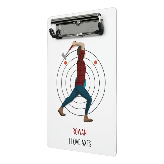 Ax Throwing Mini Klembord (Angled2)