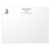 Ax Throwing Notitieblok (Voorkant)