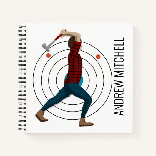 Ax Throwing Notitieboek (Voorkant)
