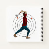 Ax Throwing Notitieboek (Achterkant)