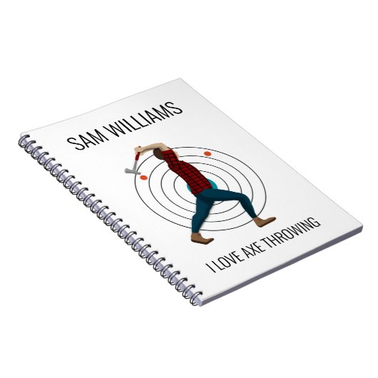 Ax Throwing Notitieboek (Rechterzijde)