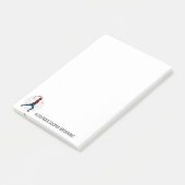 Ax Throwing Post-it® Notes (Schuin)