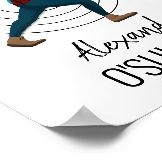 Ax Throwing Poster (Hoek)