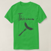 Ax Throwing SayingDit is een bijl 2 T-shirt (Design voorkant)