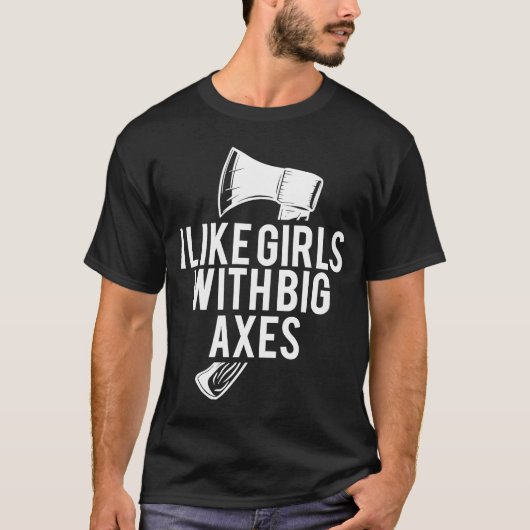 Ax Throwing Sharpener Hatchet Throwing Game T-shirt (Voorkant)