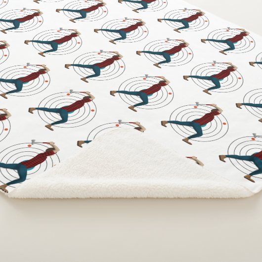 Ax Throwing Sherpa Deken (3/4)