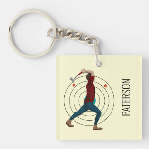 Ax Throwing Sleutelhanger