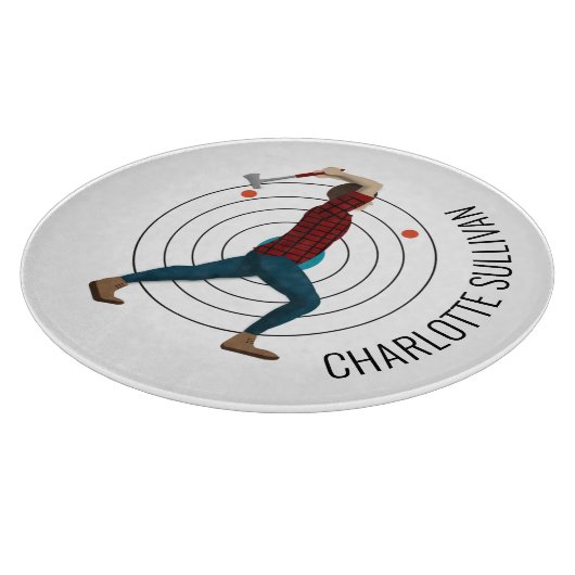 Ax Throwing Snijplank (Hoek)