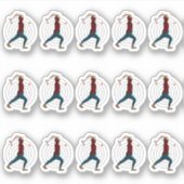 Ax Throwing Sticker (Voorkant)