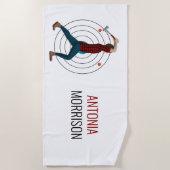 Ax Throwing Strandlaken (Voorkant)