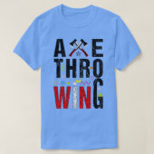 Ax Throwing Target 10 T-shirt (Design voorkant)