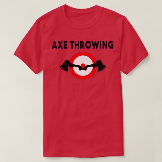 Ax Throwing Target 18 T-shirt (Design voorkant)
