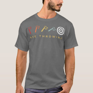 Ax Throwing Target Retro 2 T-shirt